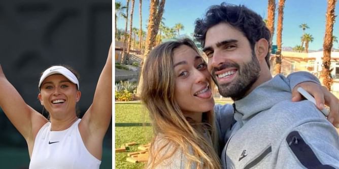 Paula Badosa's boyfriend teases Dominic Thiem after Spaniard and Grigor Dimitrov best him in World Tennis League doubles
