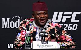 Francis Ngannou supports his home country after their loss at the FIFA Worldcup finals