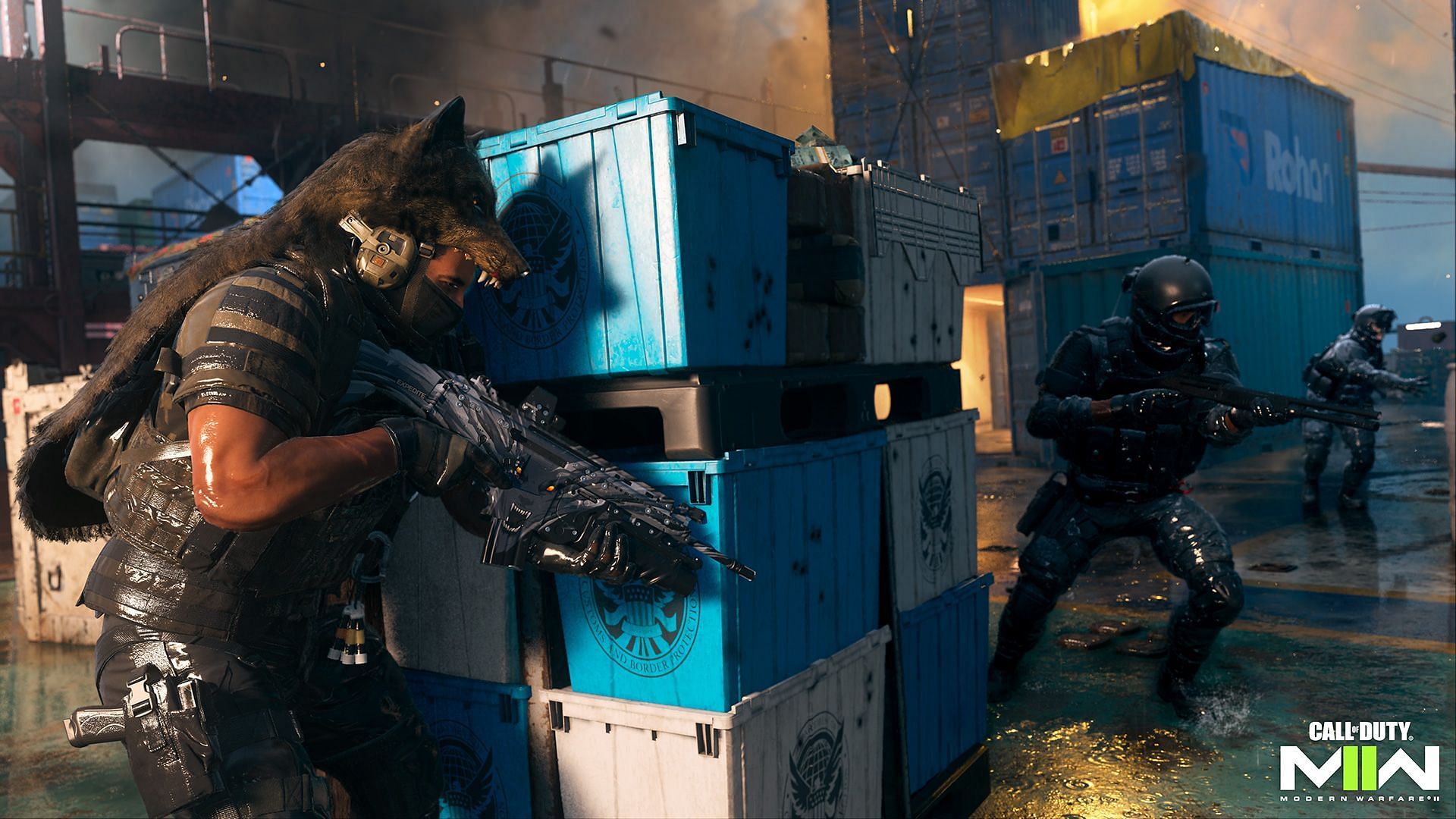 Inclusion of more crates in Shipment (Image via Activision)