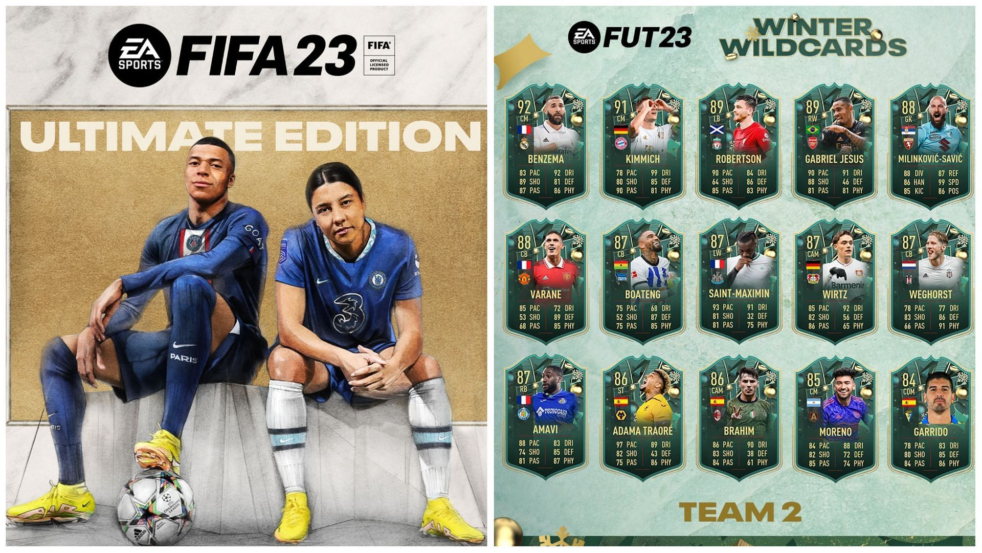 FIFA 23/FUT 23 Winter Wildcards Time 2: Veja cartas e jogadores