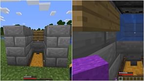 How to build automatic concrete maker in Minecraft