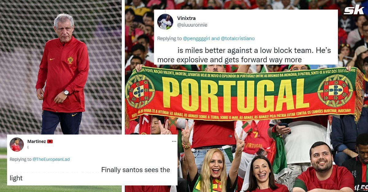 Portugal are battling for a place in the semi-finals