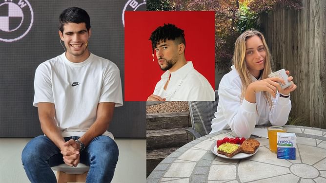 Carlos Alcaraz and Paula Badosa reveal their Bad Bunny dominated Spotify Wrapped