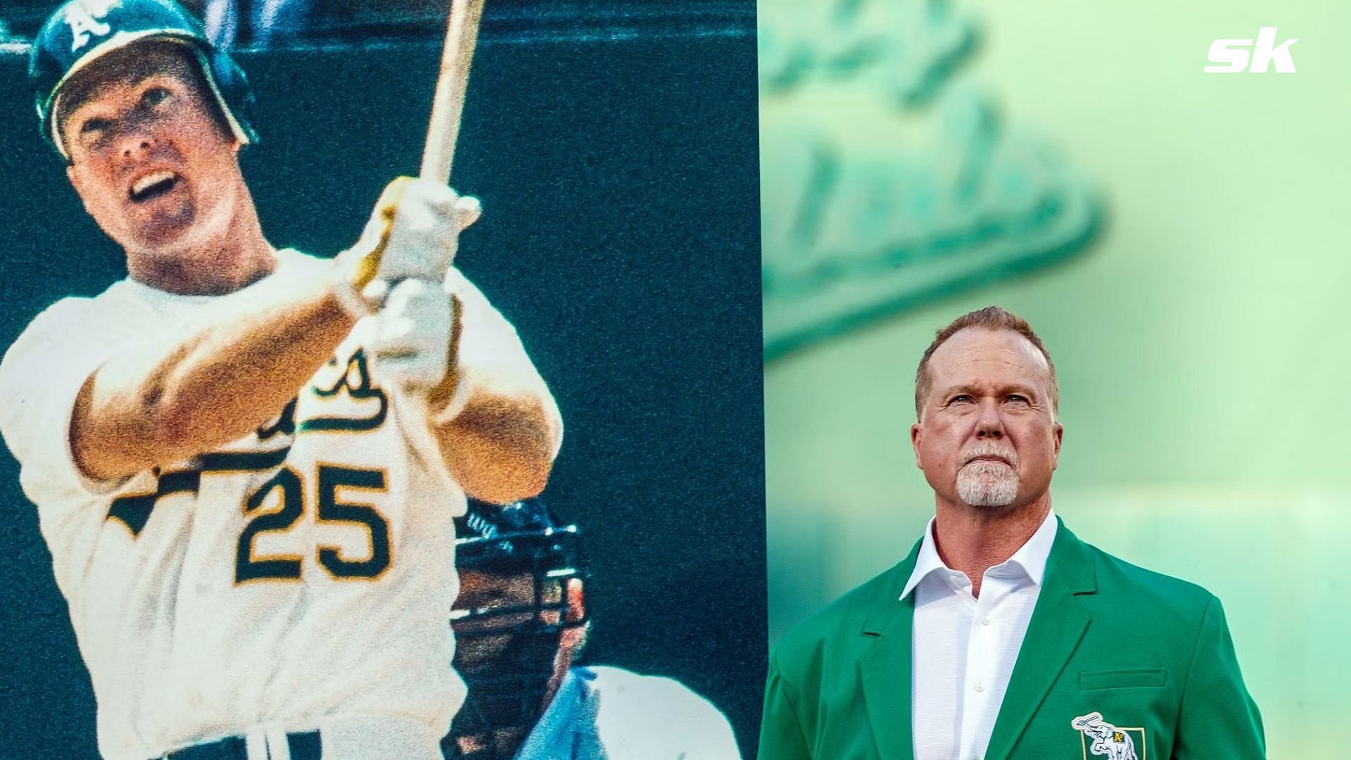 MLB fans mock Mark McGwire after an old photo with his bodybuilder