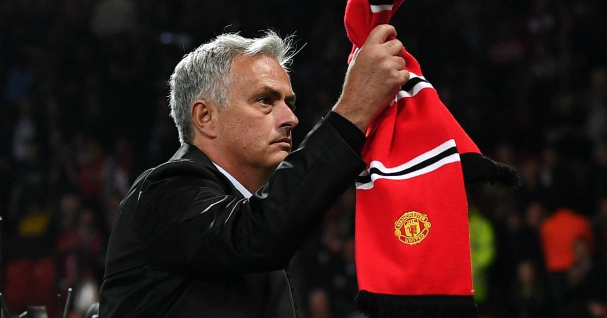 Jose Mourinho was in charge of Manchester United between 2016 and 2018