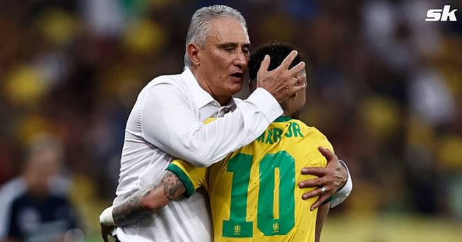 "One of the best coaches I will ever have" - Neymar pens emotional message to outgoing Brazil boss Tite after 2022 FIFA World Cup exit