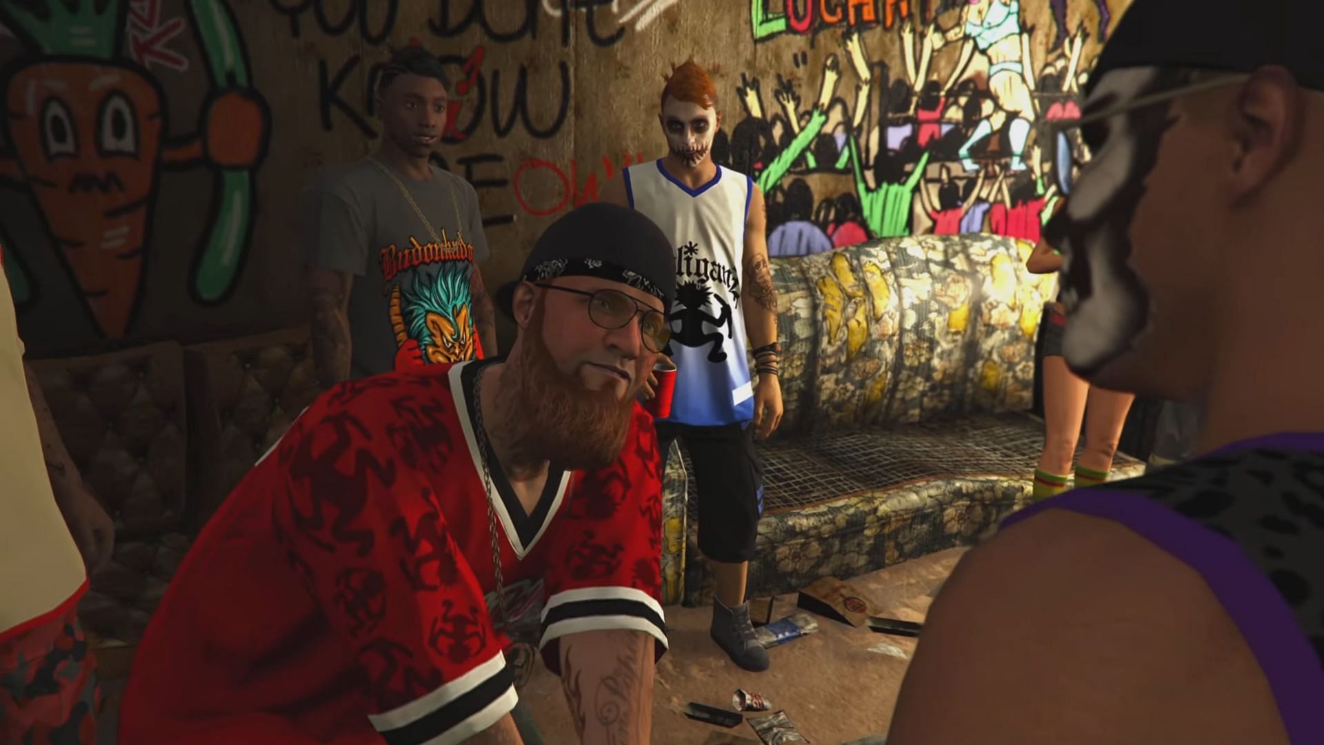 Dax is one of the new friends you&#039;ll meet in the Los Santos Drug Wars (Image via Rockstar Games)