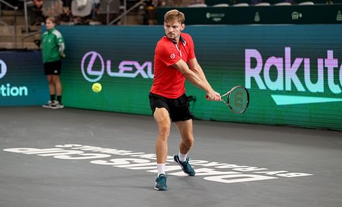 David Goffin at the 2022 United Cup.