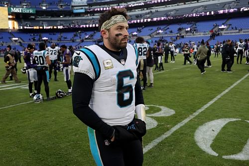 Former Carolina Panthers QB Baker Mayfield