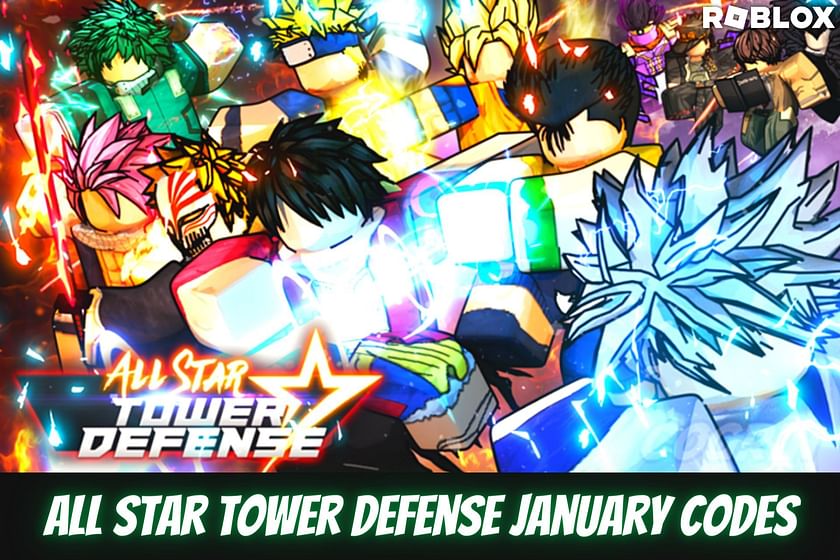 Roblox All Star Tower Defense codes (January 2023)