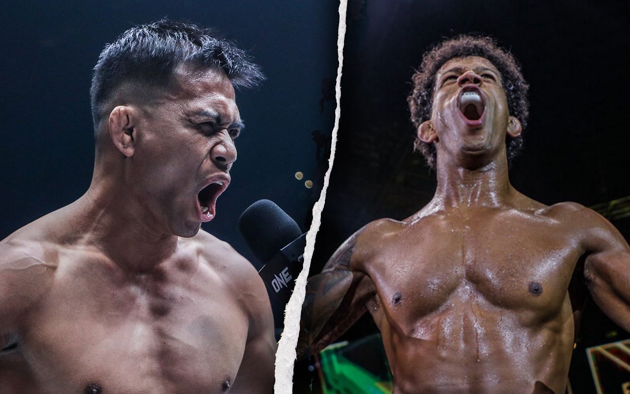 Eko Roni Saputra and Adriano Moraes [Photo Credits: ONE Championship]