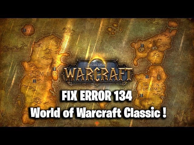 Error 134 0x85100086 fatal condition wow как исправить