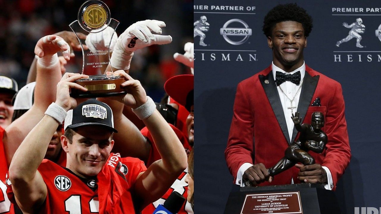 Lamar Jackson won the Heisman while playing at Louisville and now Georgia quarterback Stetson Bennett is up for the award but there
