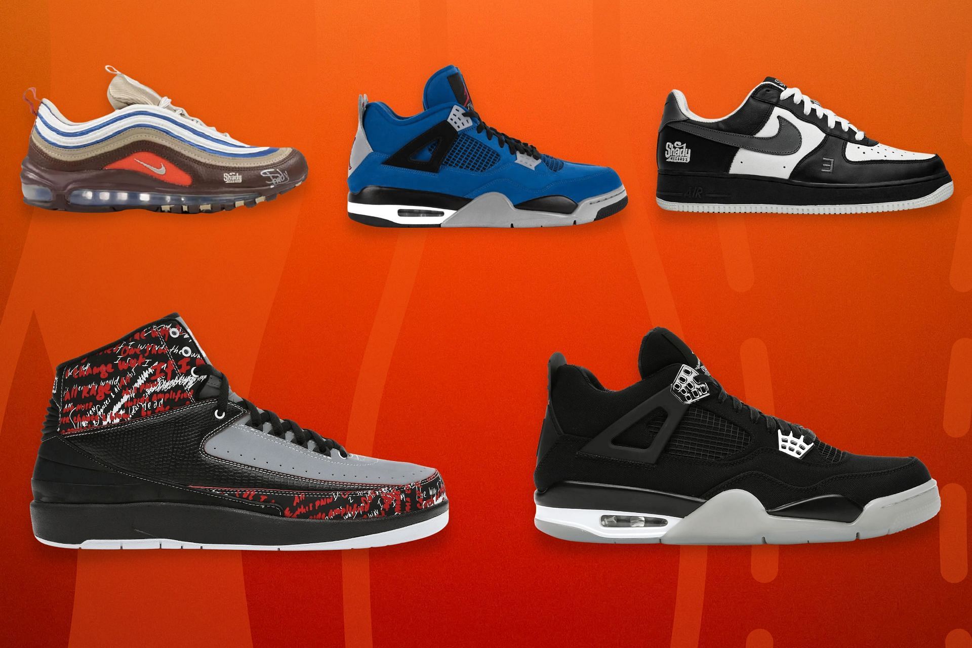 Eminem sneakers collection: 5 best shoes in the rapper