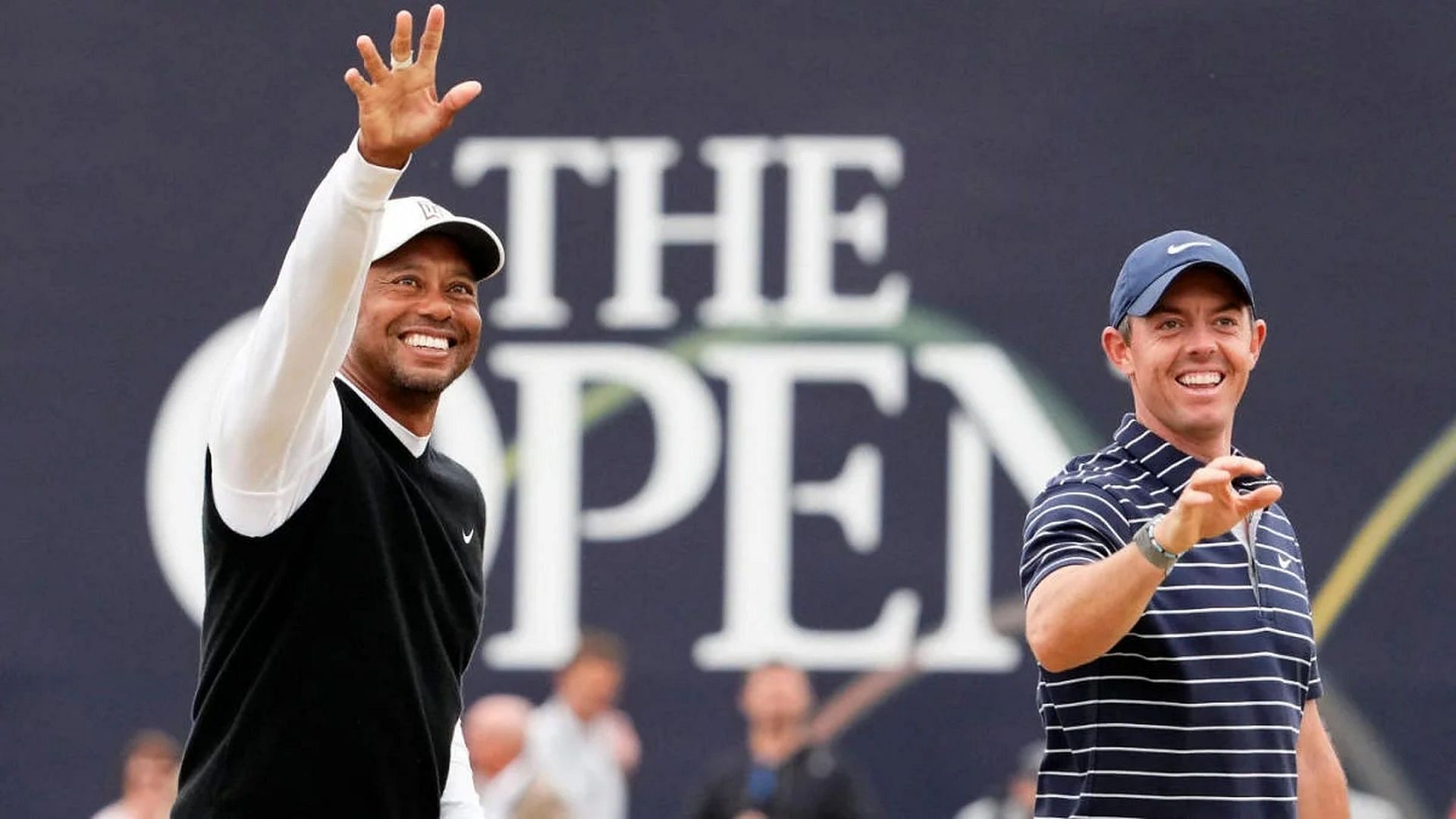 Tiger Woods and Rory McIlroy (Image via PGA Tour)