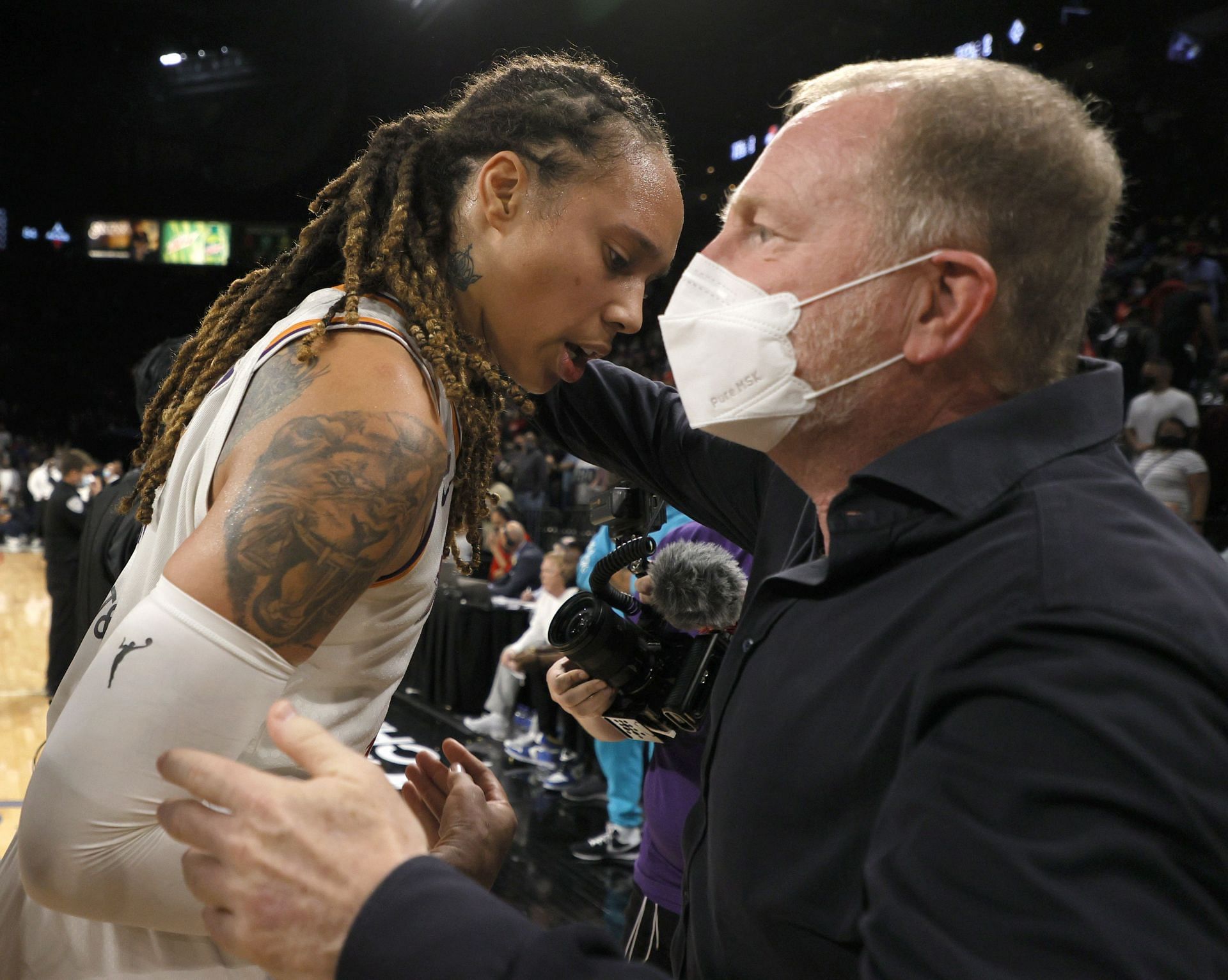 Griner seems to be doing fine.