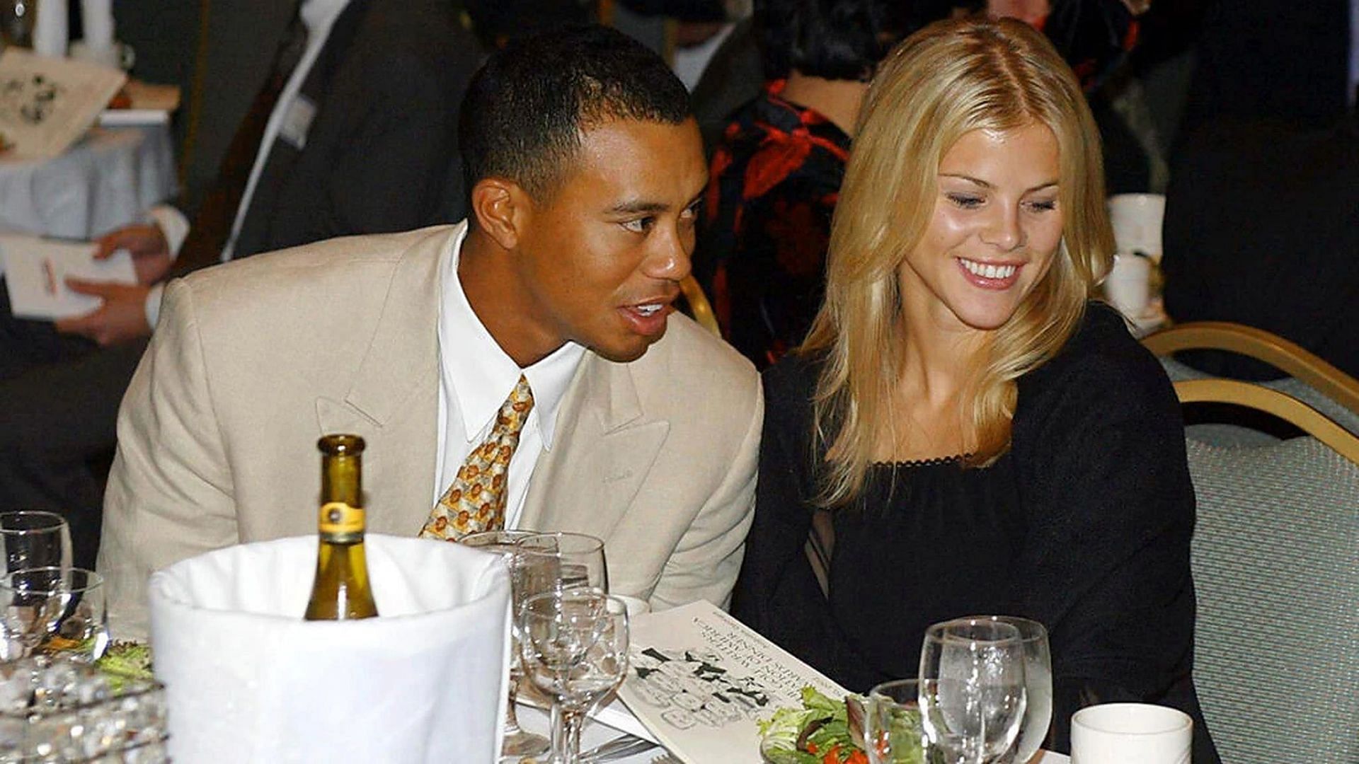 Tiger Woods and Elin Nordegren 