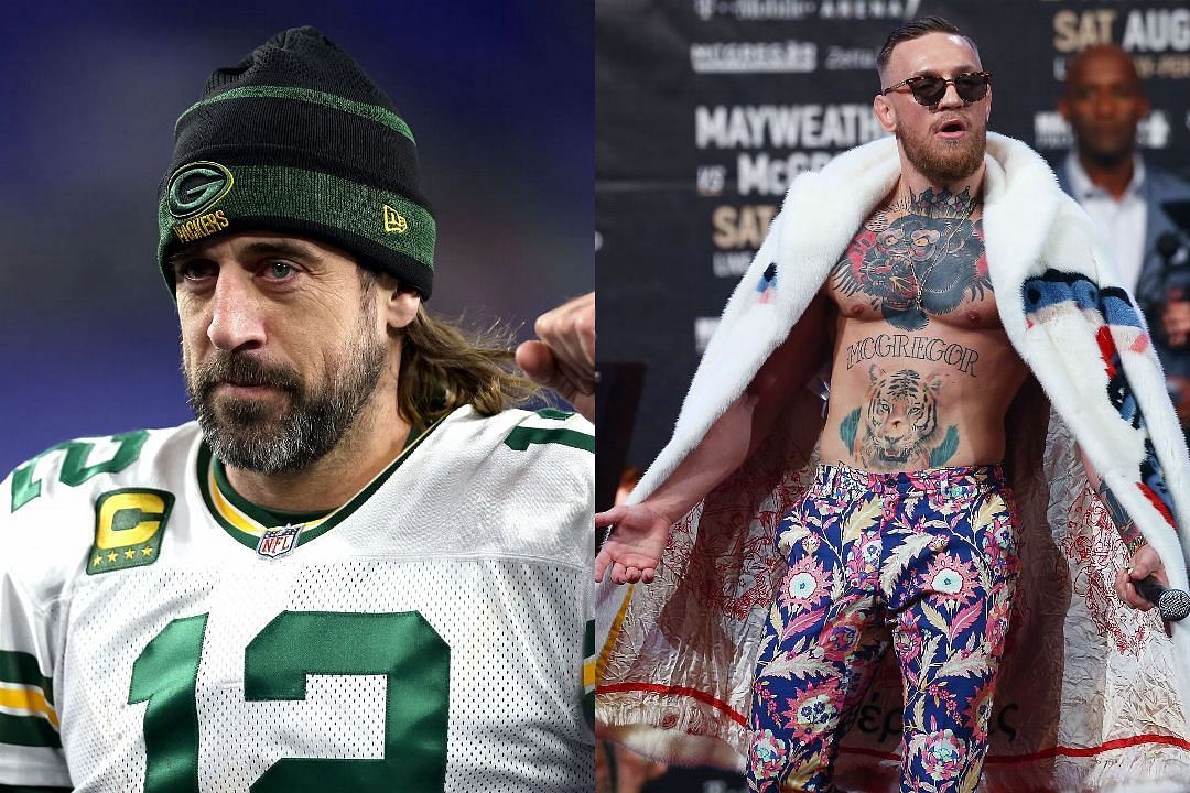 Aaron Rodgers and Conor McGregor