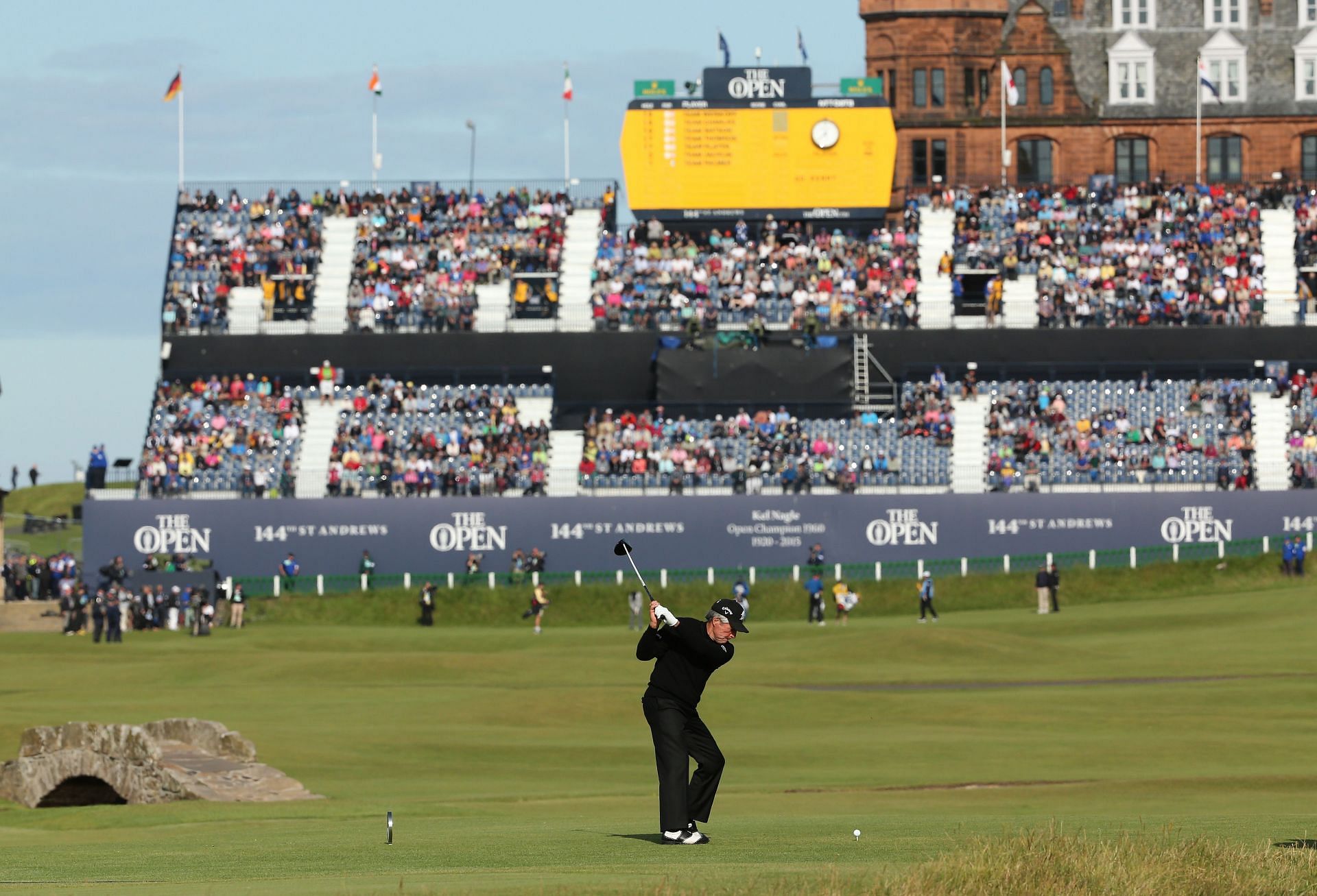 Gary Player at the 144th Open Championship - Champion Golfers&#039; Challenge (Image via Mike Ehrmann/Getty Images)