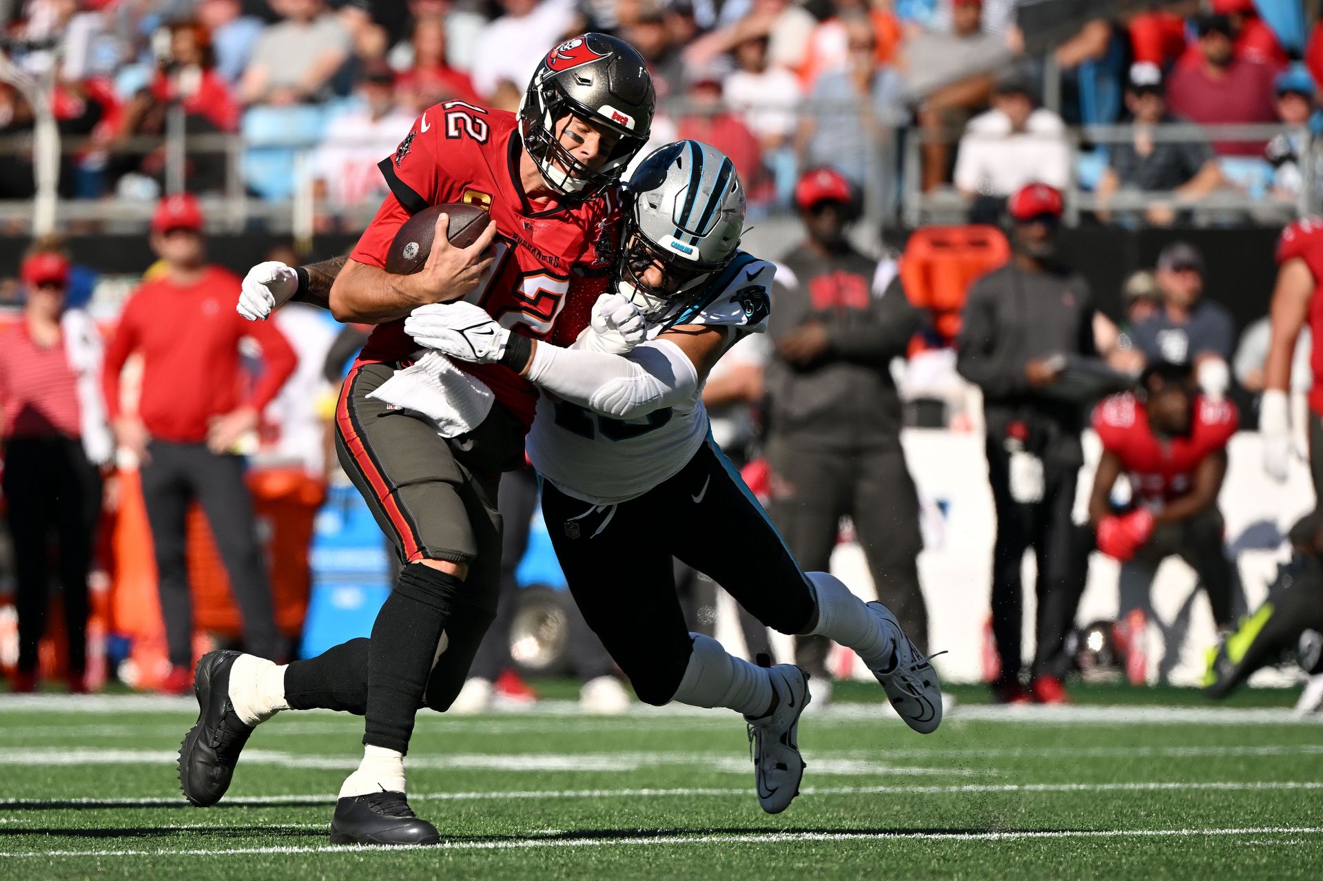 Falcons @ Panthers: Atlanta look to put pressure on Tom Brady's Buccaneers  in NFC South division race with win in Carolina, NFL News