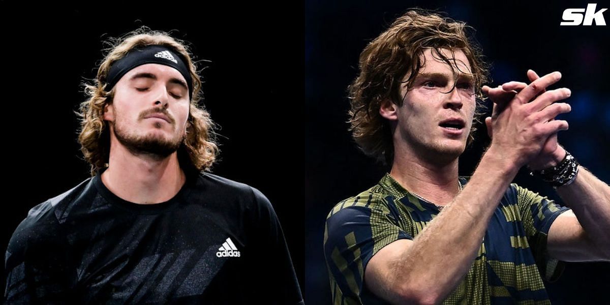 Stefanos Tsitsipas  and Andrey Rublev