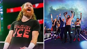 The Bloodline's Sami Zayn breaks character to acknowledge a WWE "career highlight"