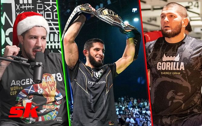 "Weak" of Khabib Nurmagomedov to predict only 5-6 title defenses for Islam Makhachev, says Brendan Schaub