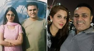 “I wanted to let you know I care” – Virender Sehwag posts special birthday wish for wife Aarti
