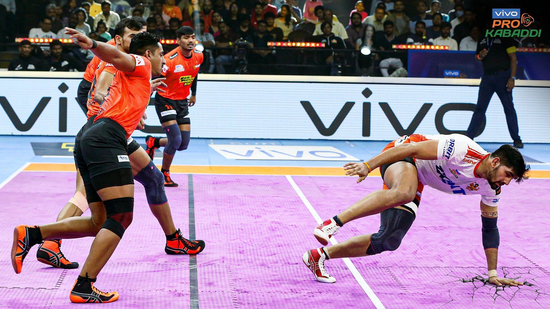 Gujarat Giants are still alive in the race to Pro Kabaddi 2022 playoffs (Image: PKL)