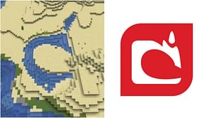 Minecraft player discovers a seed featuring Mojang's old official logo