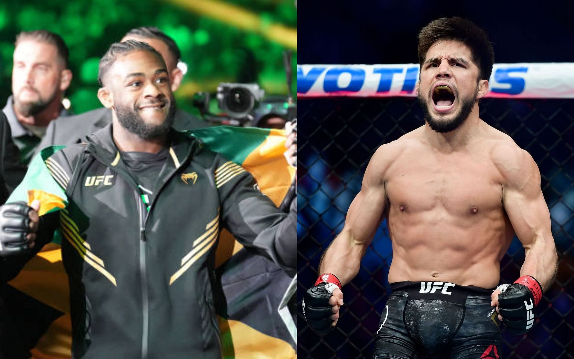 Aljamain Sterling (left) and Henry Cejudo (right)