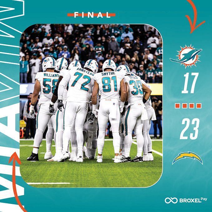 Los Angeles Chargers startled by throng of Miami Dolphins fans