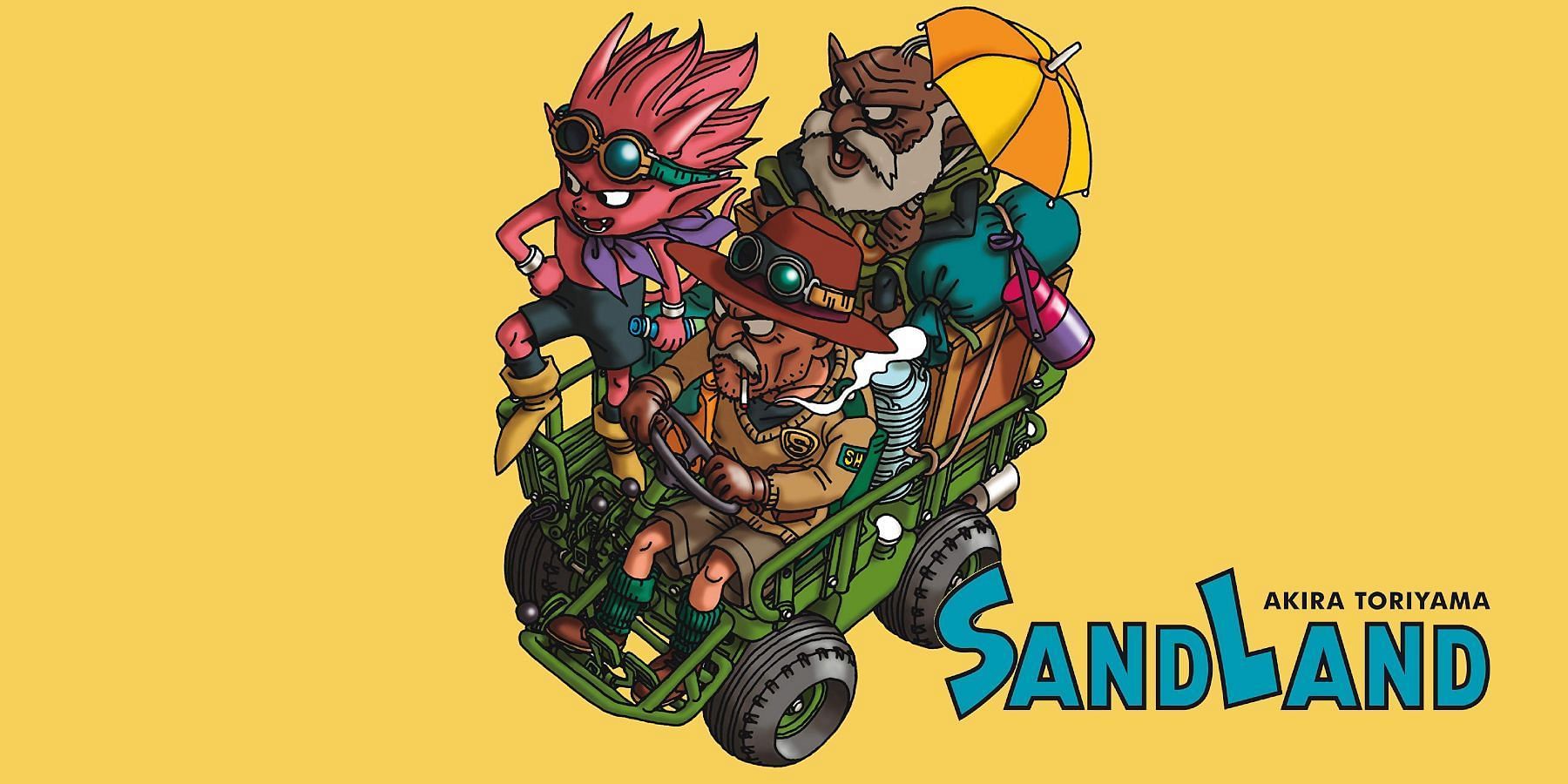 Sand Land promo art (Image via Akira Toriyama/Shueisha)