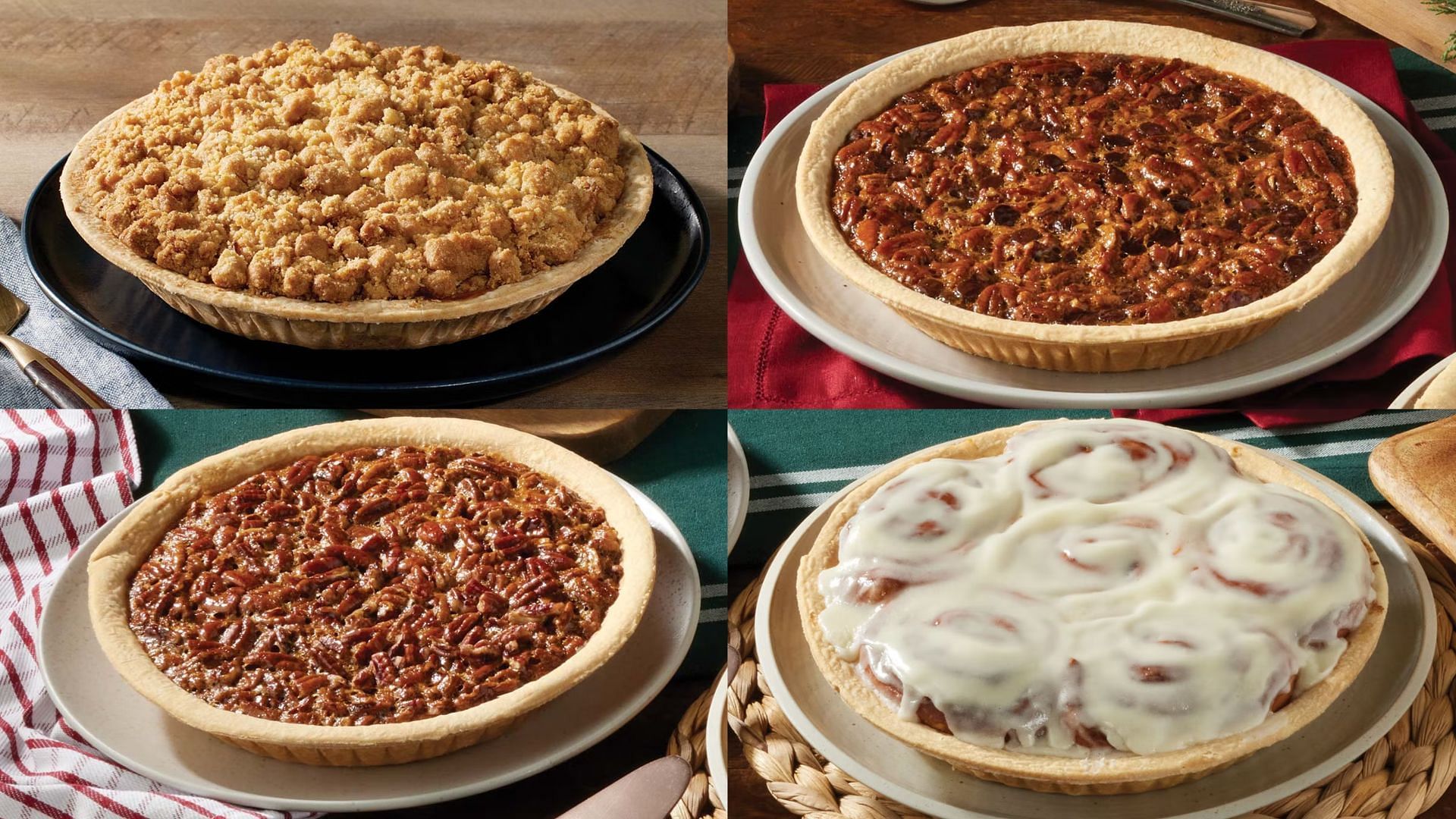 winter menu special holiday pies (Image via Cracker Barrel)