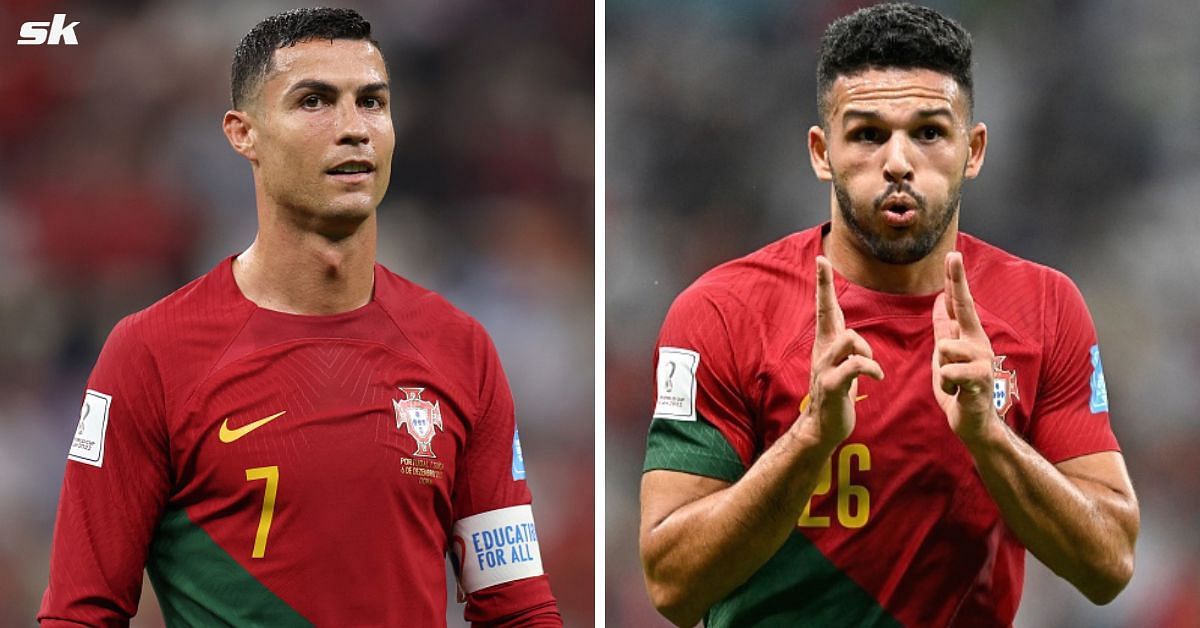 Goncalo Ramos started ahead of Cristiano Ronaldo for Portugal against Switzerland.