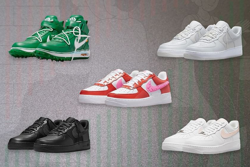 Best Nike Air Force 1 designs this year
