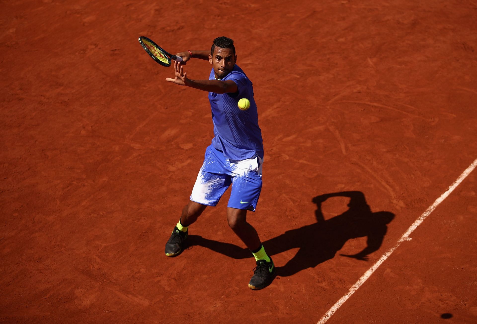 Nick Kyrgios at the 2017 French Open