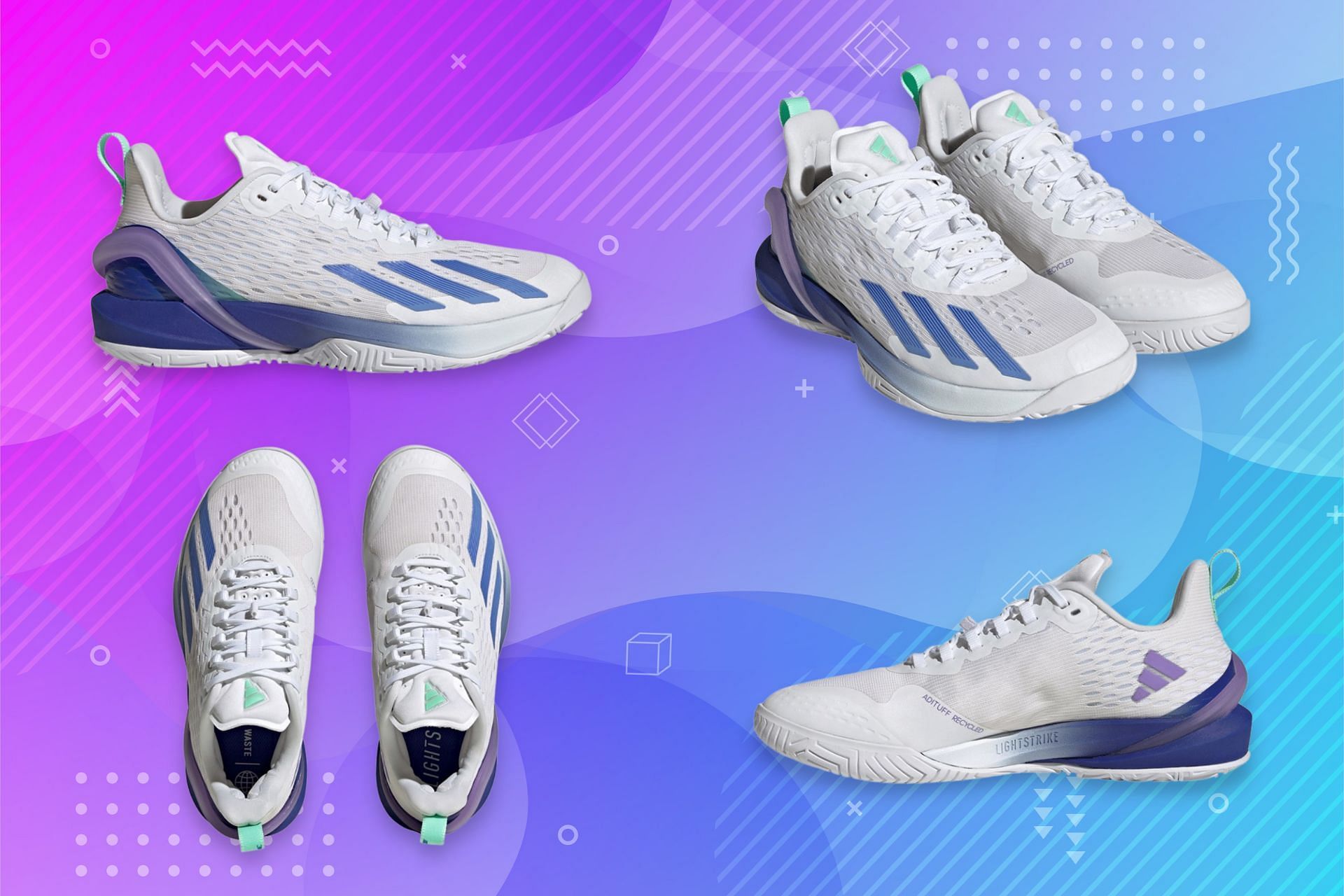 The upcoming Adidas Adizero Cybersonic tennis shoe (Image via Sportskeeda)