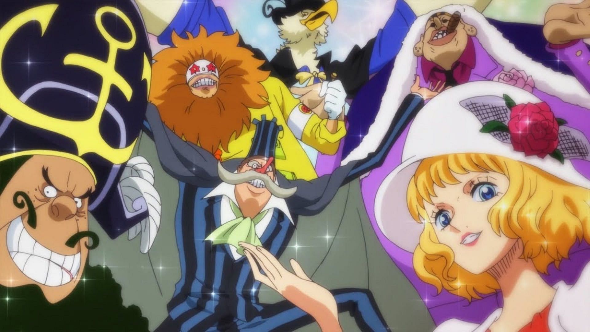 With Du Feld having been revealed as the financier of MADS, the tie between him and Stussy becomes interesting (Image via Toei Animation/One Piece)