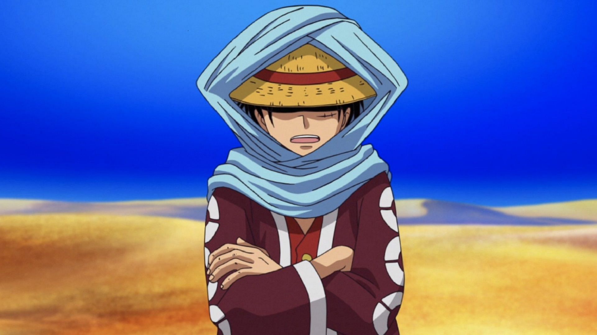 Luffy in the Arabasta Arc (Image via Toei Animation, One Piece)