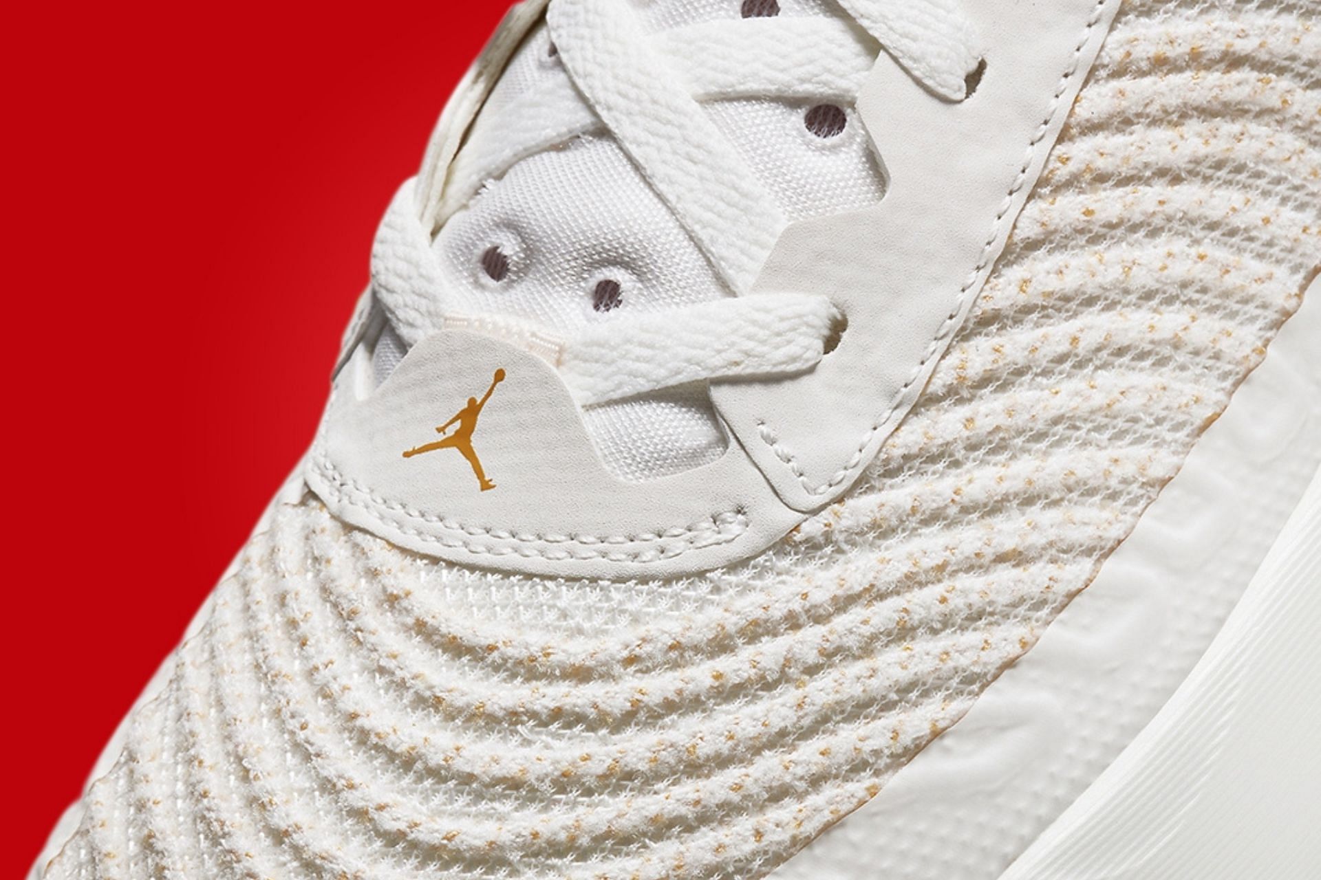 Take a closer look at the toe top of the arriving sneakers (Image via Nike)