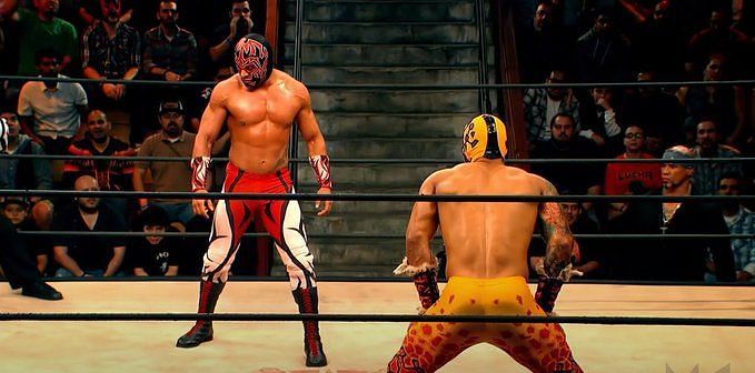 King Cuerno Lucha Underground Prince Puma Vs