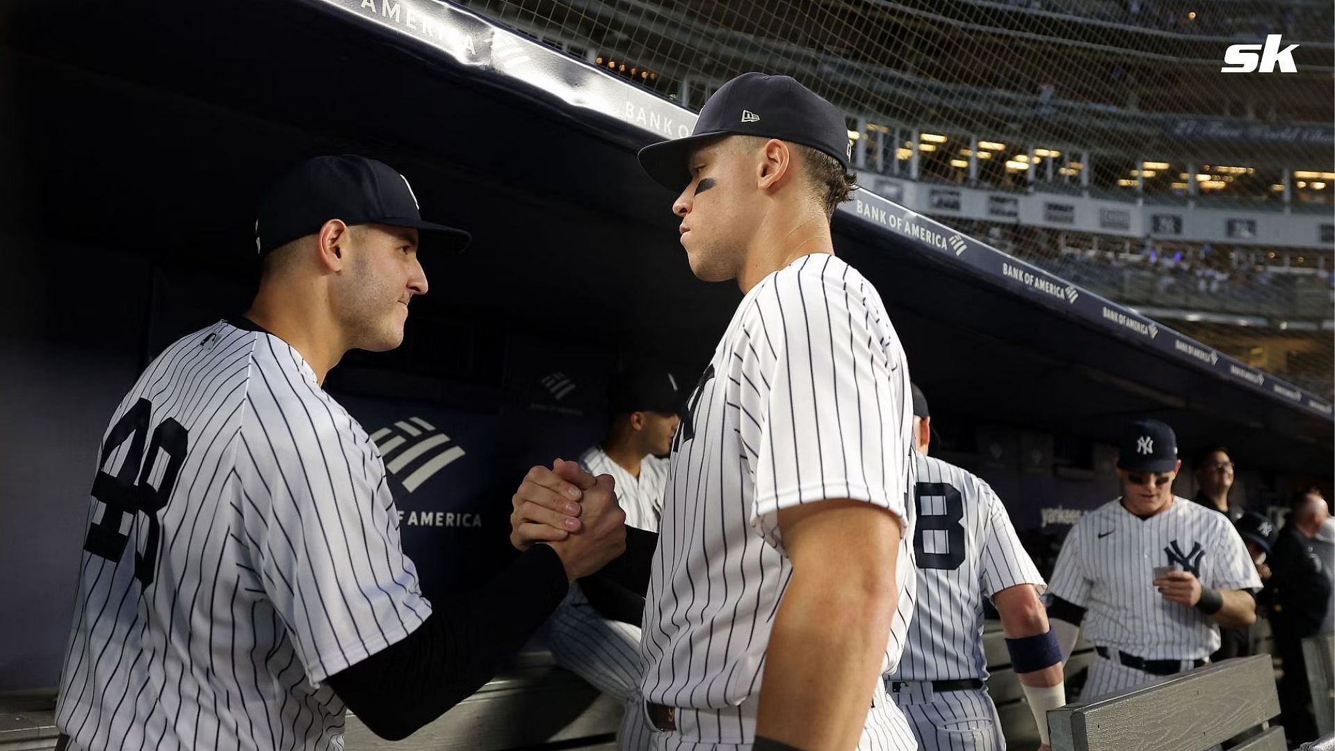 New York Yankees Stars Aaron Judge and Anthony Rizzo Show Their
