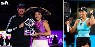 "You couldn't have done it without me" - Jessica Pegula cheekily congratulates her coach David Witt on winning WTA Coach of the Year award