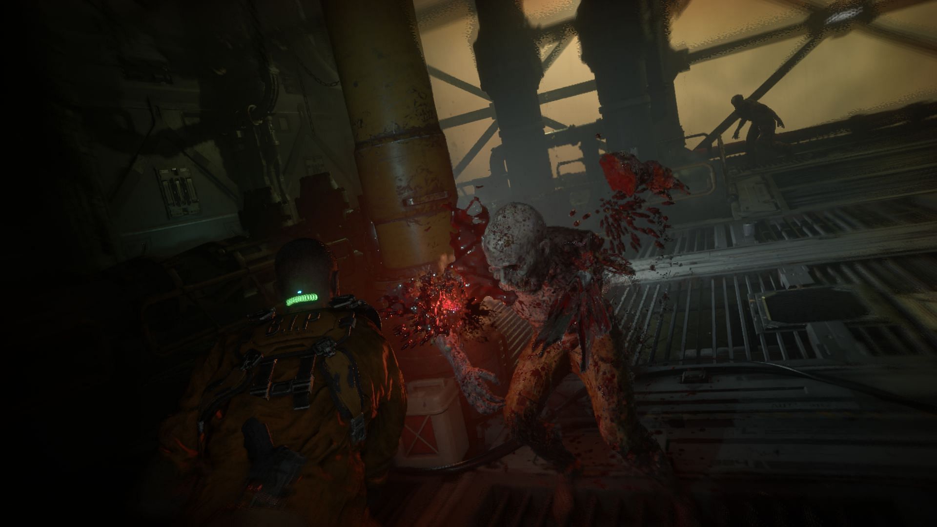 If you like gore, you&#039;ll love chopping your way through the enemies in the game (Image via Striking Distance Studios)