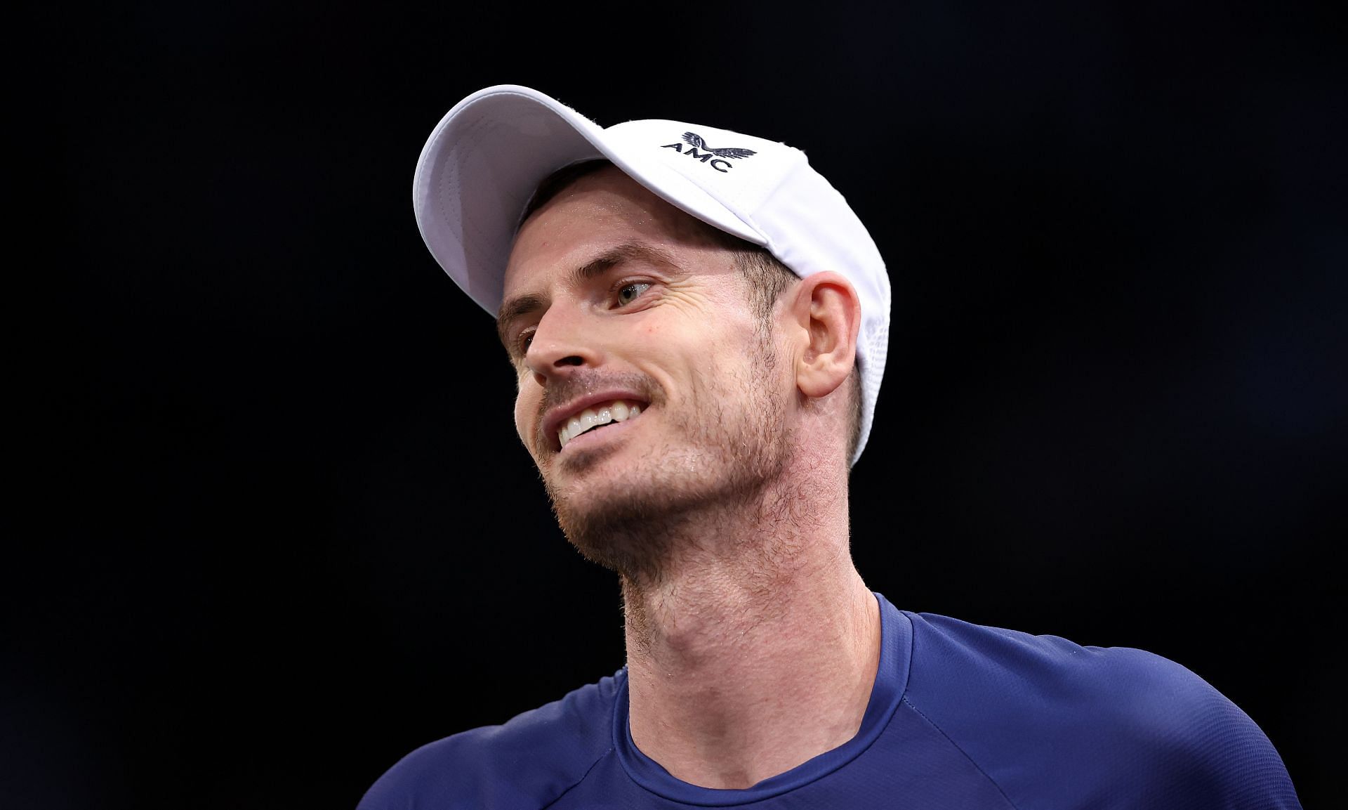 Andy Murray at the 2022 Paris Masters.