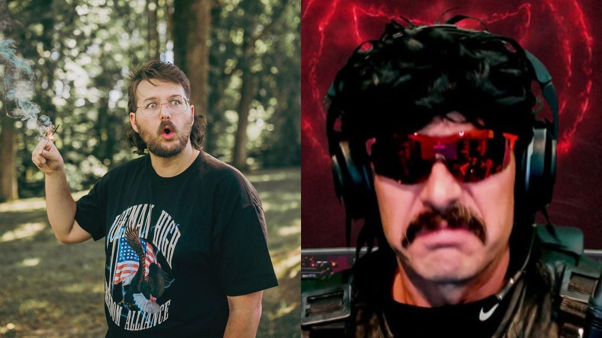 Dr DisRespect trolled by Wildcat (Image via Sportskeeda)