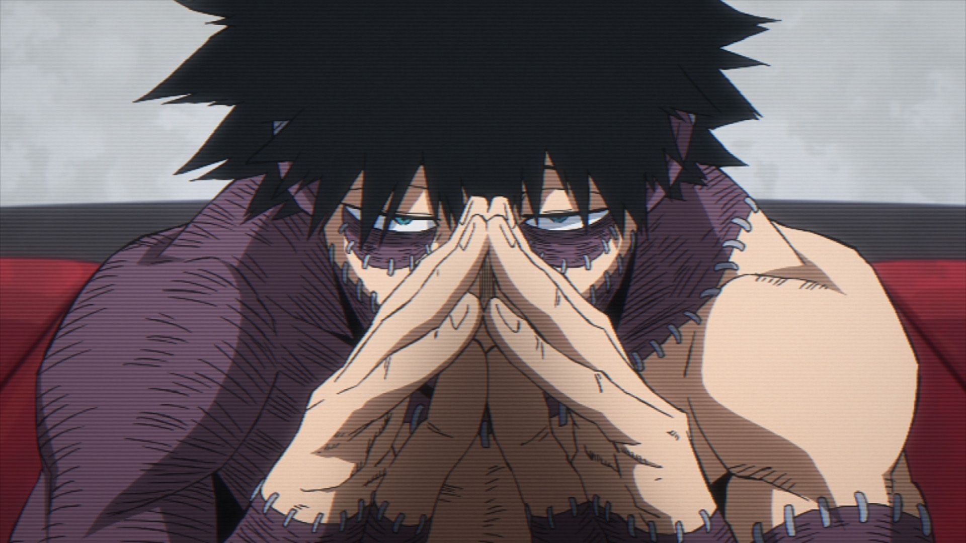 Although quite powerful, Dabi&#039;s body couldn&#039;t handle the extreme heat (Image via Studio Bones)