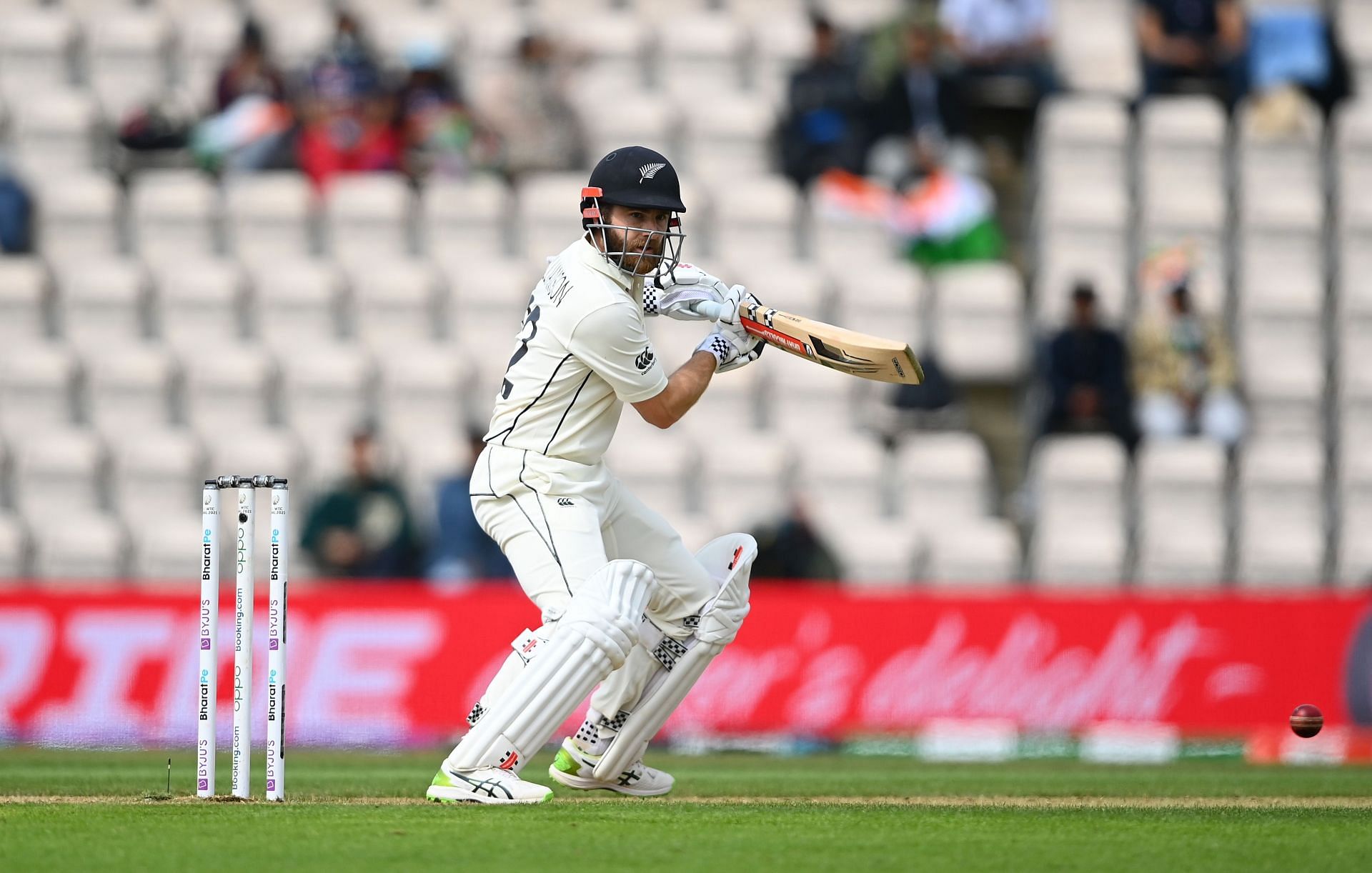 Kane Williamson made a fine entry in Test cricket against India. Pic: Getty Images