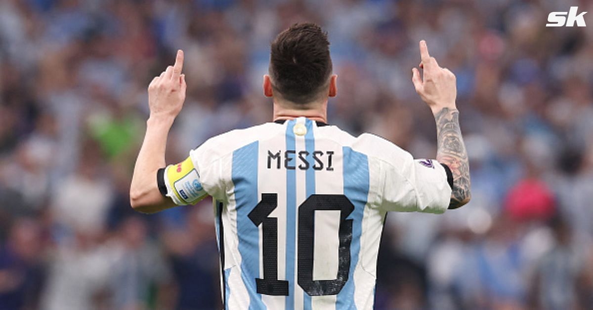 Argentina captain Lionel Messi made FIFA World Cup history